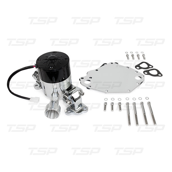 Ford 351C/351M/400 High Flow Chrome Aluminum Electric Water Pump