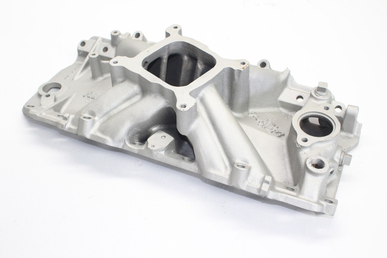 Edelbrock 2695 TM2R Big Block Chevy Aluminum Twisted Torker Intake Manifold 4150
