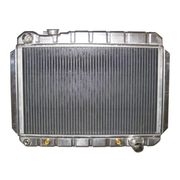 RPC R1038 Universal 15.5 X 23.5 X 2.5 Chevy Vertical Aluminum Radiator Automatic Transmission