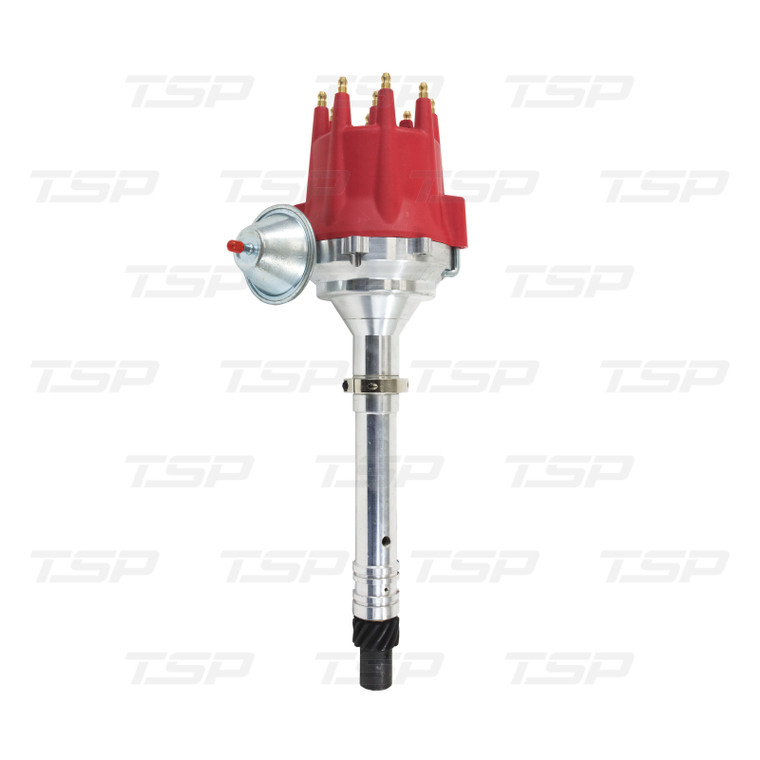 Red Cap Big Small Block Chevy V8 Pro Series Ready to Run Distributor  Adjustable Collar