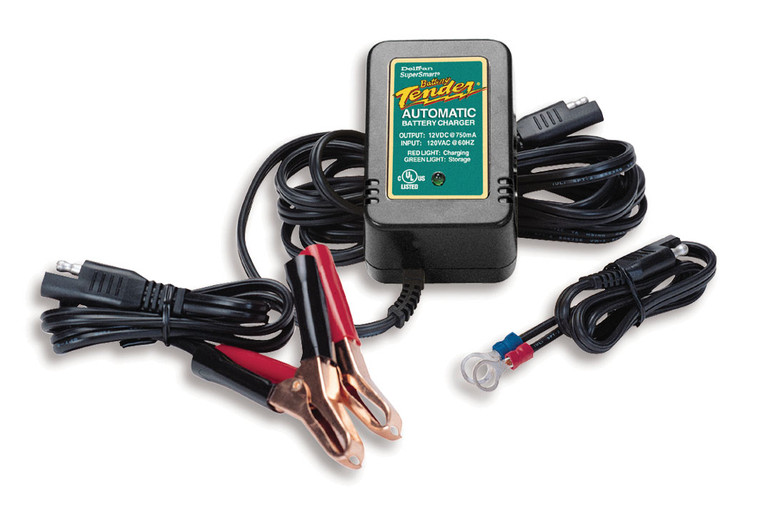 Battery Tender 021-0123 Junior Charger 12 Volts 0.75 Amp AGM Lead Acid GEL