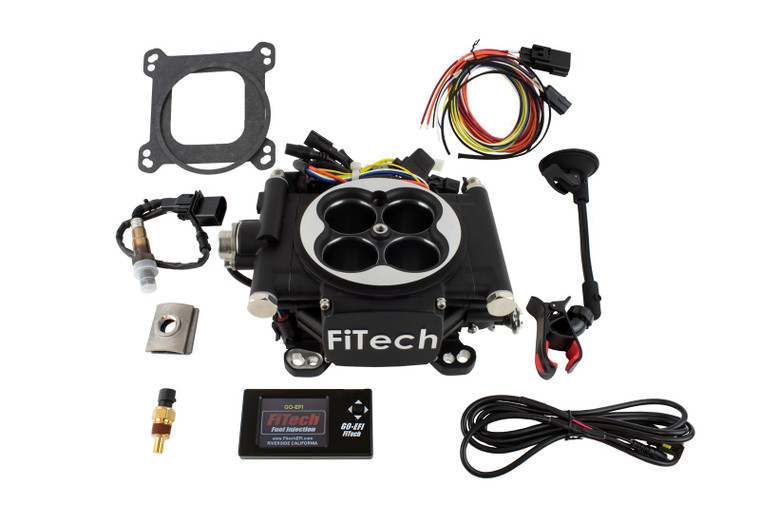 FiTech Fuel Injection 30002 Go EFI 4 ECM 600 HP Self-Tuning Fuel Injection Kit