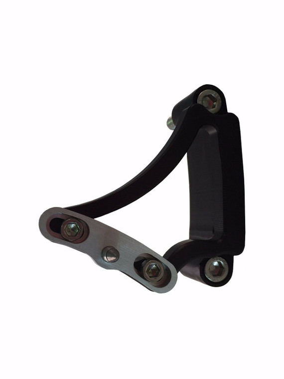 Small Block Chevy Billet Aluminum Timing Tab Pointer 8" Damper Black Adjustable