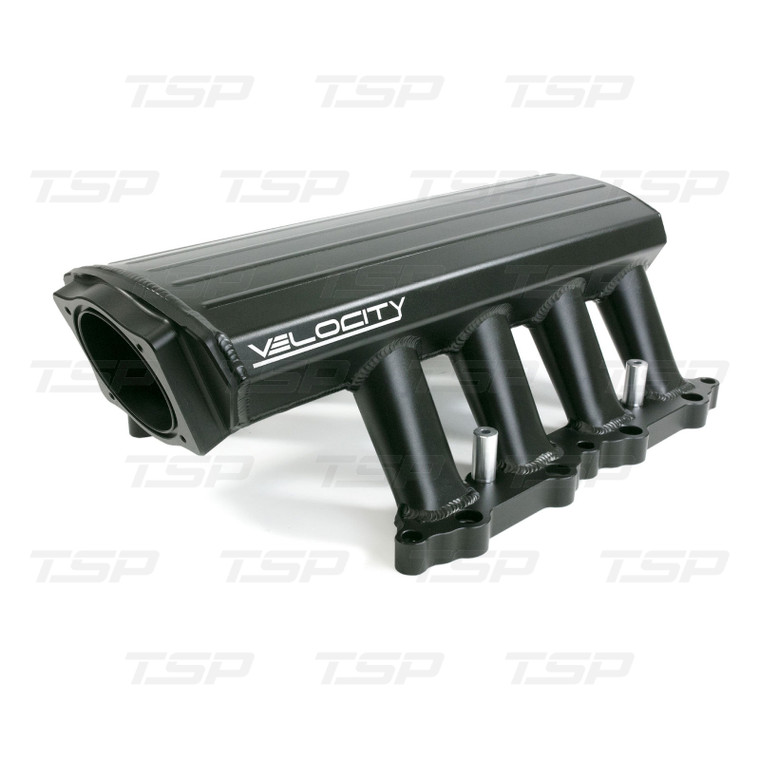 TSP 84050BK Ford Coyote 5.0 EFI Fuel Injected Black Aluminum Sheet Metal Intake Manifold