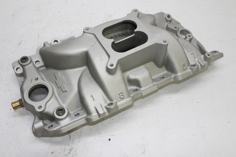 GM 19131359 Big Block Chevy Dual Plane Bowtie Rectangle Port Intake Manifold