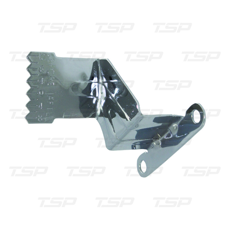 Small Block Chevy Chrome Steel 6"-8" Timing Tab Pointer 265-400 SBC Engines