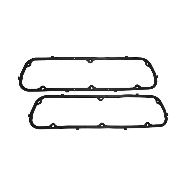 Small Block Ford Valve Cover Gaskets Steel w Rubber 3/16" Thick