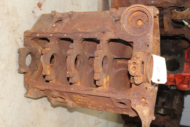 GM 3970010 Small Block Chevy 350 Bare Block 4 Bolt 4.000 Bore D-24-8 Date