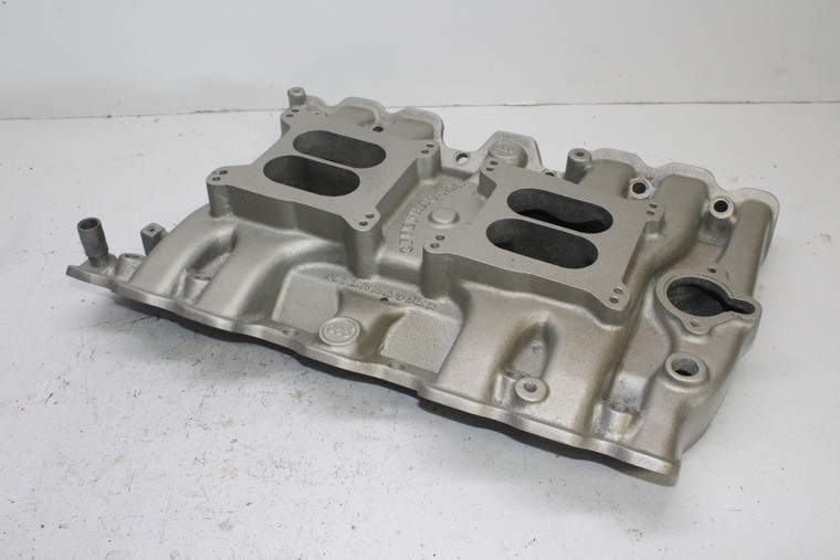 Offenhauser 5589 Big Block Oldsmobile 400 455 Dual Quad Aluminum Intake Manifold