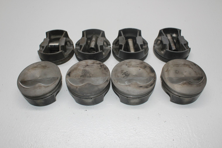 Mahle 930201155 Small Block Chevy 4.155 Forged Aluminum Pistons 6" Rod