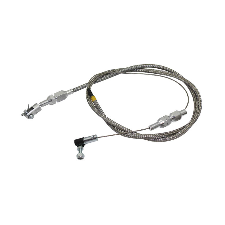 Universal 36" Braided Stainless Steel Throttle Cable