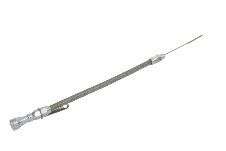 Moroso 25971 Universal Dipstick Kit Flexible Braided Stainless Steel