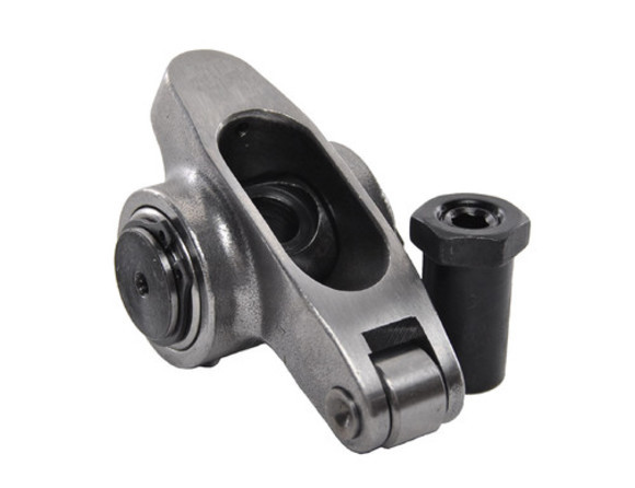 LPC Small Block Ford 1.6 Stainless Steel Polished Roller Rocker Arms 3/8 Stud