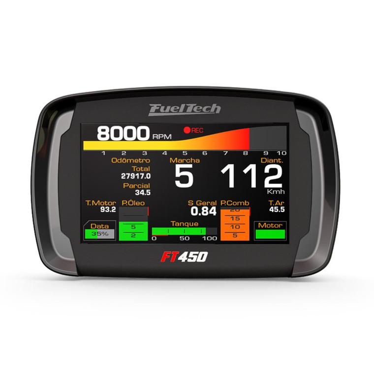 FuelTech 3010005384 FT450 EFI Engine Management System Touch Screen