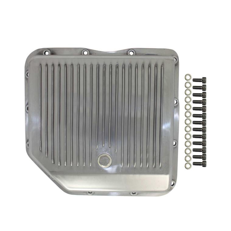 GM Turbo 350 Polished Finned Aluminum Transmission Pan Gasket Bolts