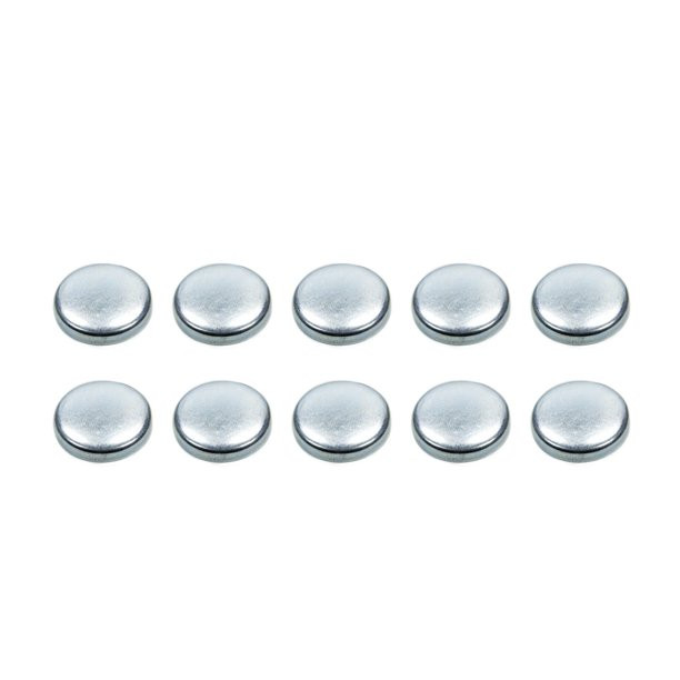 Pioneer EPS-191-10 Steel Shallow Cup Expansion Plugs 10 Pack 2 1/2"