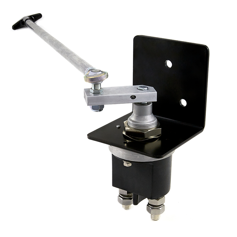 Battery Disconnect Switch with Mounting Bracket & Lever Handle 300A 24VDC