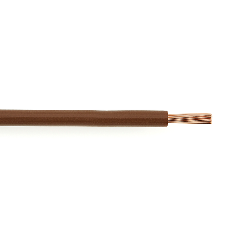 100' Brown Automotive Primary Wire GPT Standard Wall 14 Ga. 