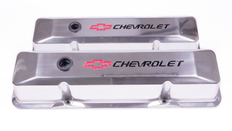 Proform 141-108 GM Licensed Die-Cast Aluminum Chevrolet Valve Covers 