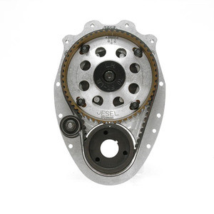 Jesel KBD-31500 Small Block Chevy +0.391" Raised Cam 2-Piece Upper Pulley Belt Drive Systems 