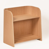 Curved bookcase (55cm) (BL5164)