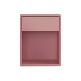 Cube Κομοδίνο Ροζ (40x40x50 εκ.) (BL3575-el)