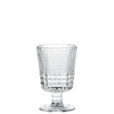 HFA Ποτήρι Pearls κολωνάτο χαμηλό πόδι 245ml Clear (TS5422501-el)