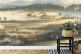 Photomural Forest In Fog (DOFT-464-FALL-el)