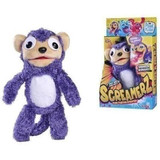 Smoby - Screamerz - Διαδραστικό διαδραστικό βελούδινο παιχνίδι - Πιθηκάκι - 28 cm - Θόρυβοι όταν κουνιέται ή όταν πατάτε το κουμπί (CDSIM4006592091378-el)