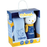 T'choupi Baby Birth Box with Soft Toy and Rattle Plush +/- 25 cm - JEMINI - Ιδανικό για δώρο γέννησης. (CDJEM3298060244251-el)