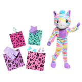 Barbie-Barbie Cutie Reveal-Zebra Doll Πολύχρωμο όνειρο με 10 εκπλήξεις HRK39 (CDMATHRK39-el)