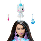 Barbie-Barbie Cutie Reveal-Zebra Doll Πολύχρωμο όνειρο με 10 εκπλήξεις HRK39 (CDMATHRK39-el)