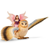Schleich - Ξωτικό με αστραφτερή κουκουβάγια V2 - 70789 - Bayala range (CDSCH370789-el)