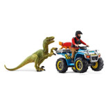 Schleich - Πτήση σε Quad ενάντια στον Βελοσιράπτορα - 41466 (CDSCH341466-el)