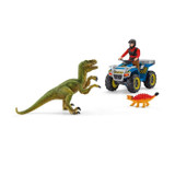 Schleich - Πτήση σε Quad ενάντια στον Βελοσιράπτορα - 41466 (CDSCH341466-el)