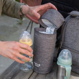 THERMOBABY θήκη για μπιμπερό - μονωμένη - γκρι ερείκη (CDTHE3023190012124-el)