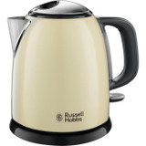 Russell Hobbs 24994-70 Συμπαγής βραστήρας 1L Plus, γρήγορος, αποσπώμενο φίλτρο κατά της πέτρας, ορατό επίπεδο νερού-CREME (CDRUS4008496982943-el)
