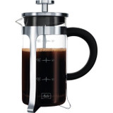 MELITTA Premium piston coffee maker in glass and stainless steel 8 cups (CDMEL3557880000417)