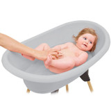 Σετ μπάνιου THERMOBABY VASCO Charm γκρι: μπανιέρα + πόδια + σωλήνας αποστράγγισης (CDTHE3023190012308-el)