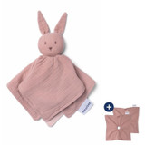 doomoo Doudou Bébé You&Me - Αναστρέψιμο και ανακουφιστικό Doudou - Παρέχεται με 2 σώματα για να μεταφέρει το άρωμα του γονέα, ροζ (CDDOO5400653010268-el)