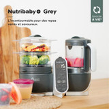 BABYMOOV Nutribaby ρομπότ παιδικής τροφής (+) Βιομηχανικό γκρι (CDA001124-el)