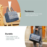 Babymoov Day to Day Diaper Bag - Μοντέρνα και λειτουργική, χωρητικότητα 23L, πολυάριθμες τσέπες, 6 αξεσουάρ συμπεριλαμβάνονται, παλάμη (CDBAB3661276184558-el)