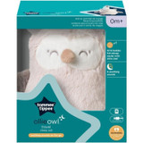 Μίνι βελούδινο - TOMMEE TIPPEE - Ollie the Owl - Φορητό βοήθημα ύπνου - 6 ήχοι - Επαναφορτιζόμενη USB - Πλένεται στο πλυντήριο (CDTOM5010415916488-el)