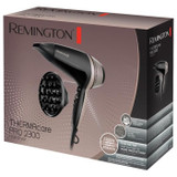 REMINGTON D5715 Επαγγελματικό ιονικό στεγνωτήριο μαλλιών Thermacare 2300W, κεραμική σχάρα, ομοιογενής θερμότητα (CDREM4008496985357-el)