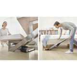 Bosch bbh3all23 Ασύρματη σκούπα 2en1 και flexxo πολλαπλών λειτουργιών - 2 ταχύτητες - 23v - 50 λεπτά αυτονομίας - μεταλλική σαμπάνια (CDBOS4242005278442-el)