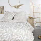 Σετ κρεβατιού Mawira - 2 άτομα - 260 x 240 cm - 100% βαμβάκι - Μπεζ Εθνικ μοτίβο - ΣΗΜΕΡΑ (CDTOD3574641089122-el)