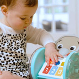 BABY EINSTEIN Μικρό παιχνίδι κυλιόμενου ελέφαντα, μουσική και φώτα, διαδραστικό και πολύγλωσσο, ανάπτυξη κινητικών δεξιοτήτων (CDBAB0074451169234-el)