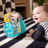 BABY EINSTEIN Μικρό παιχνίδι κυλιόμενου ελέφαντα, μουσική και φώτα, διαδραστικό και πολύγλωσσο, ανάπτυξη κινητικών δεξιοτήτων (CDBAB0074451169234-el)