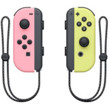 Ζευγάρι Joy-Con σε παστέλ & παστέλ χρώμα ροζ ροζ Nintendo Switch (CDNINJOYCONROSJAU-el)