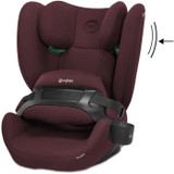 Κάθισμα αυτοκινήτου CYBEX PALLAS B2 I-SIZE - Από 15 μηνών έως 12 ετών - Rumba Red και σκούρο κόκκινο (CDCYB4063846431939-el)